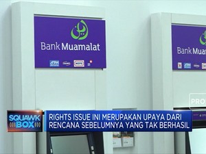 Muamalat Bakal Himpun Rp 9 T Dari Rights Issue & Sukuk