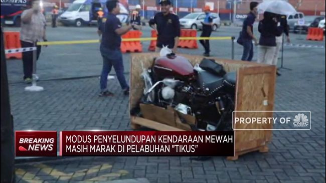 Terungkap Penyelundupan Mobil  Motor Mewah  di Tanjung  Priok 