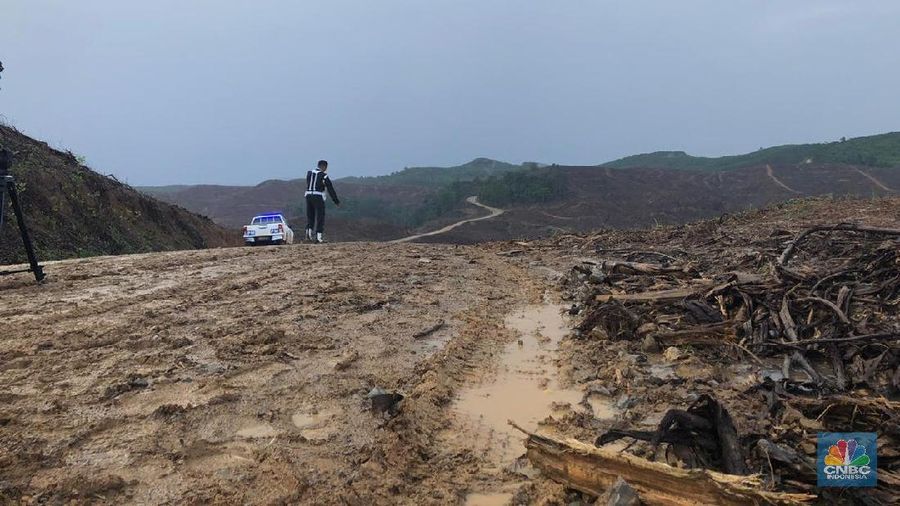 Presiden Jokowi bersama sejumlah menteri Selasa (17/12/2019) berada di Kalimantan Timur untuk meninjau titik pusat lokasi Ibu Kota baru.