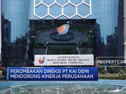 Kementerian BUMN akan Rombak Direksi PT KAI