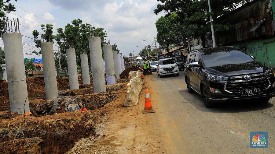 Dinas Bina Marga Provinsi DKI Jakarta menargetkan proyek pembangunan flyover yang menelan anggaran mencapai Rp140,8 miliar dapat rampung pada November 2020.