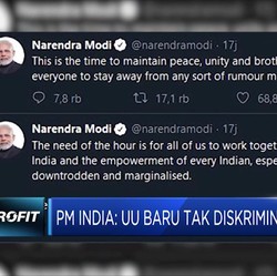Demo Menentang UU Kewarganegaraan di India Meluas