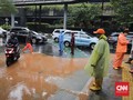 Banjir Rendam Jakarta, Genangan di Senayan Capai 40 Senti
