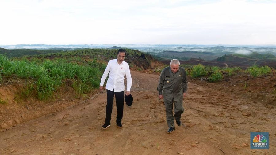Hal itu dikatakan Jokowi saat menerima sejumlah peserta sayembara desain Ibu Kota baru.