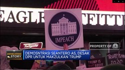 Demonstrasi Seantero AS, Dukung Pemakzulan Trump