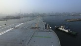 Beijing bermaksud memperluas jangkauan tempur dengan kapal induk demi memenuhi ambisi superioritas angkatan laut di Laut China Selatan. (STR/AFP)