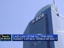 Mantap! Kapitalisasi Pasar BCA Tembus Rp 800 T