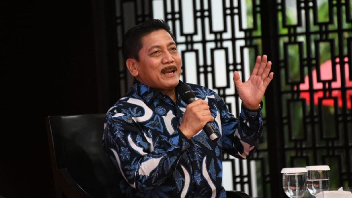 Laksamana TNI (Purn) Prof. Dr. Marsetio Paparkan Pemimpin Berwawasan Nusantara di Acara Achievement Motivation ke-24 Pegawai BPH Migas.(Dok Migas) Laksamana TNI (Purn) Prof. Dr. Marsetio Paparkan Pemimpin Berwawasan Nusantara di Acara Achievement Motivation ke-24 Pegawai BPH Migas.(Dok Migas)