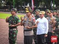 Kapolri-Panglima TNI Pimpin Apel Operasi Lilin di Medan