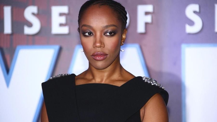 Para pemain film berpose pada pemutaran perdana untuk film 'Star Wars: The Rise of Skywalker', di London. Film Ini merupakan penutup saga Star Wars;