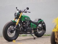 Tebak! Apa Motor Misterius Dipakai Jokowi Touring Perbatasan?