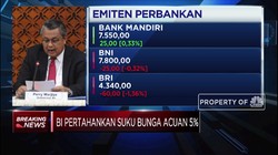 Sesuai Konsensus, BI Pertahankan Suku Bunga Acuan di 5%