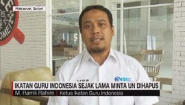 VIDEO: Ikatan Guru Indonesia Sejak Lama Minta UN Dihapus