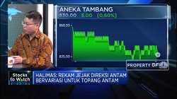 Hitung Dampak Perombakan Jajaran Direksi ANTAM