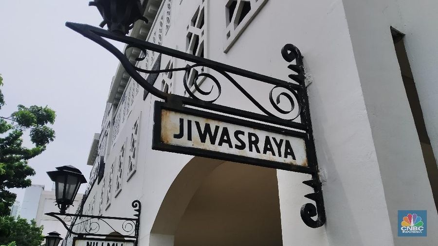 Jiwasraya. (CNBC Indonesia/Muhammad Sabki)