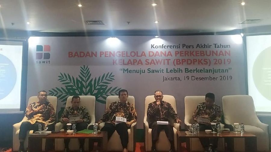 BPDPKS hingga November 2019 telah menyalurkan Rp 2,4 triliun untuk peremajaan sawit rakyat, seluas 98,87 ribu hektar are.