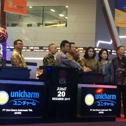 Saham Perdana Unicharm Meroket 20%, Asing Lepas Rp 25 M