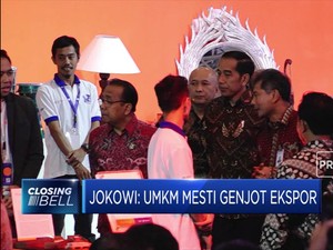 Jokowi: UMKM Mesti Genjot Ekspor