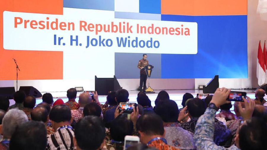 Presiden Jokowi Resmikan Pembukaan UMKM Export BRILian Preneur 2019