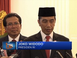 Ini Gaya Jokowi Saat Lantik Pimpinan dan Dewas KPK Baru
