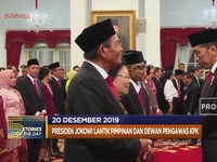 Jokowi Lantik Pimpinan dan Dewas KPK hingga Ekonomi China