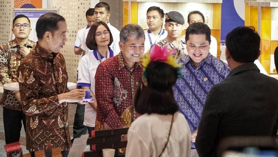 Demikian dikatakan Jokowi saat menghadiri pembukaan UMKM Export BRILian Preneur 2019 di Assembly Hall, JCC, Jumat (20/12/2019).