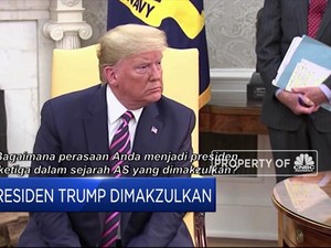Dimakzulkan, Trump Masih Pede Gede