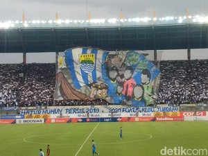 PSM Vs Persib: Bobotoh Satu Tribun Bareng Red Gank dan LAJ di Stadion GBH