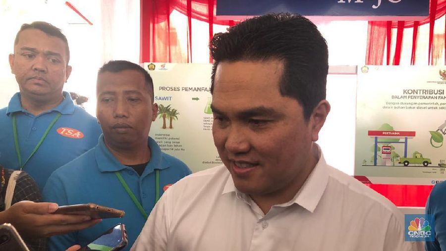 Menteri BUMN Erick Thohir menyebut restrukturisasi utang PT Krakatau Steel Tbk (KRAS) jadi yang terbesar.