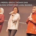 Saat Erick Thohir & Sri Mulyani Nyanyikan Lagu Bunda