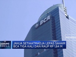 Jahja Setiaatmadja Kembali Lepas Sahamnya di BCA