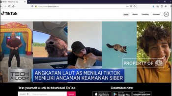 Angkatan Laut AS Larang TikTok Karena Alasan Keamanan