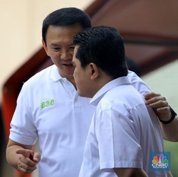 Bantah soal Lobi-lobi Direksi BUMN, Marah kah Erick ke Ahok?