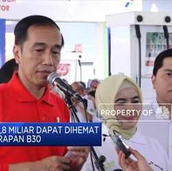 Jokowi: Program B30 Bisa Hemat Devisa Rp 63 Triliun