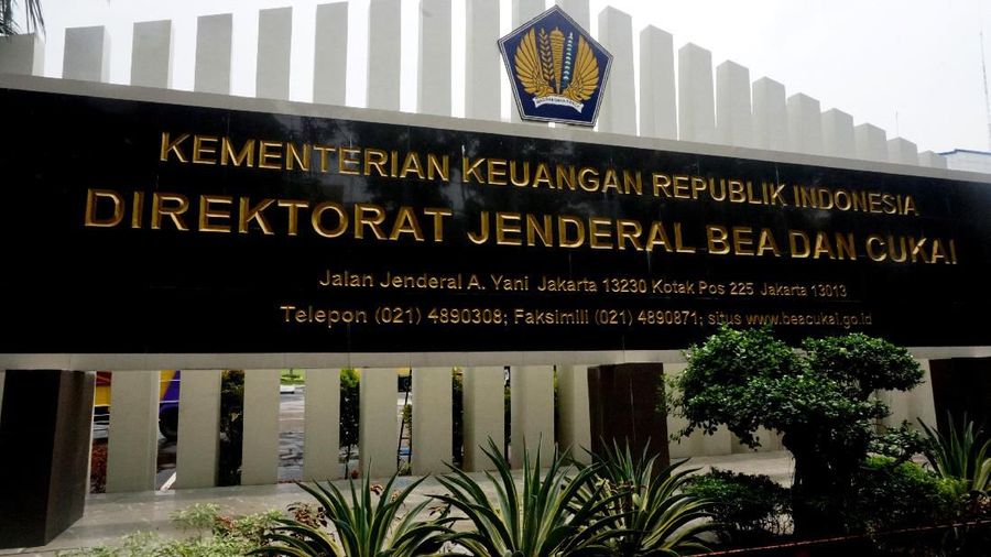 Ilustrasi Gedung Bea CUkai (վ indonesia)