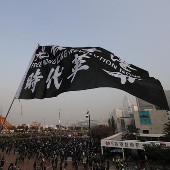 Rakyat Hong Kong Demo hingga Bentrok Bela Muslim Uighur