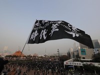 Rakyat Hong Kong Demo hingga Bentrok Bela Muslim Uighur
