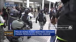 Pengunjuk Rasa Hong Kong Turut Seret Isu Uighur