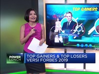 Top Gainers & Top Losers Versi Forbes 2019
