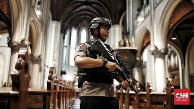 316 Gereja di Jakarta Masuk Skala Prioritas Pengamanan