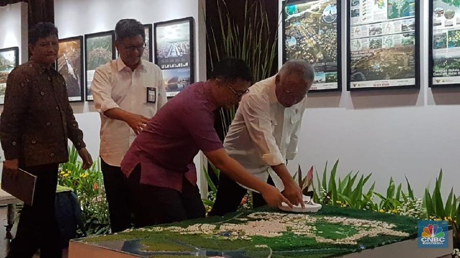Desain bertema 'Nagara Rimba Nusa' ditetapkan sebagai pemenang sayembara desain ibu kota negara (IKN) baru.