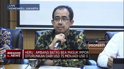 Dirjen Bea Cukai Sah Tetapkan Ambang Batas Bea Impor Terbaru