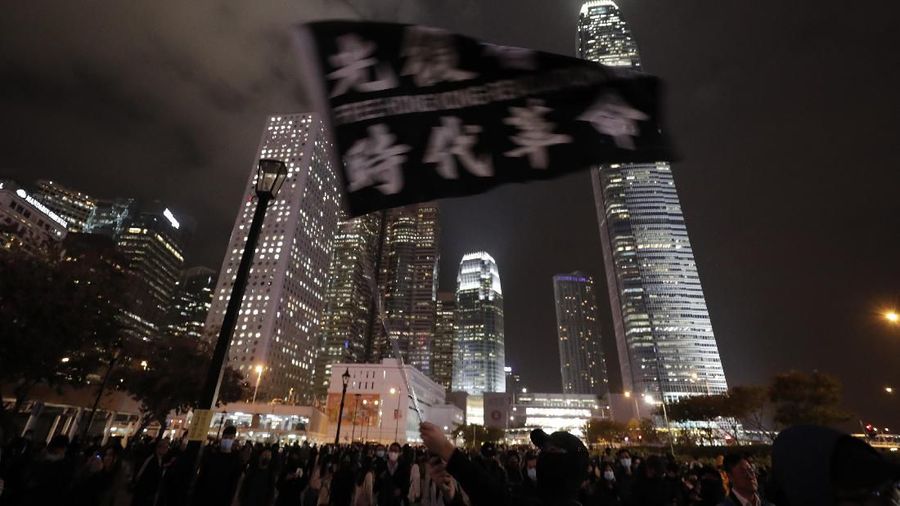 Dampak Demo: Resesi Hong Kong
