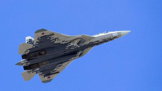 Jet Tempur Rusia Su-57 Generasi Kelima Jatuh Saat Uji Terbang