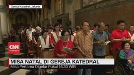 VIDEO: Suasana Perayaan Natal di Gereja Katedral & Imanuel