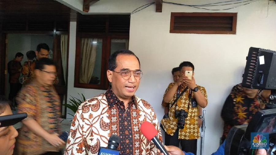 Menteri Perhubungan Budi Karya Sumadi (CNBC Indonesia/Cantika Dinda)