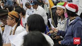 Kedua gereja sebenarnya telah memenangkan putusan hukum dari Mahkamah Agung (MA) pada tahun 2011. Mereka telah dinyatakan memiliki hak membangun dan menggunakan gereja. (CNN Indonesia/Adhi Wicaksono)