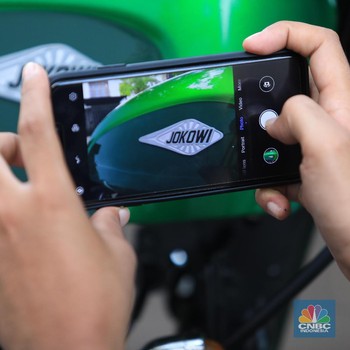 Keren! Ini Motor Custom yang Dipakai Jokowi di Kalimantan