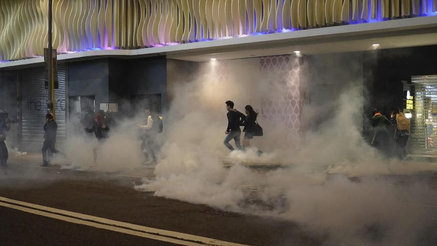 Demo malam Natal disyangkan pemimpin Hong Kong Carrie Lam