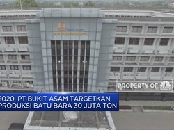 2020, PTBA Targetkan Produksi Batu Bara 30 Juta Ton